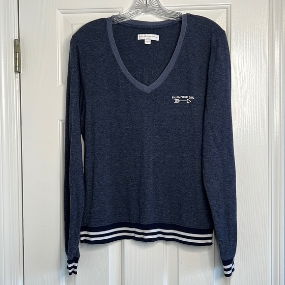 Spiritual Gangster Navy Long Sleeve Tee - Picture 2 of 8